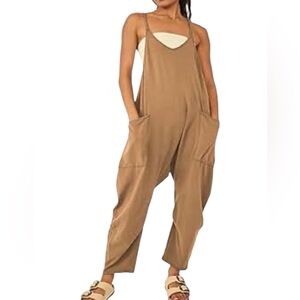 Stylish Tan Jumpsuit for Women